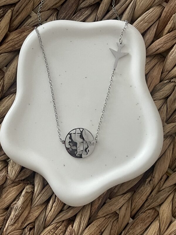Collier Nélia argent – Image 3