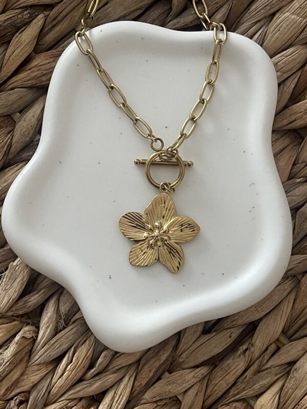 Collier Mira doré – Image 3