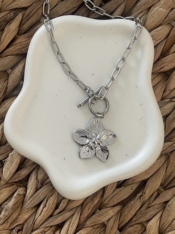 Collier Mira argent – Image 3