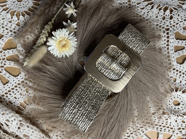 Ceinture Nina dorée – Image 3