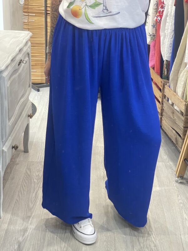 Pantalon Gio bleu électrique – Image 4
