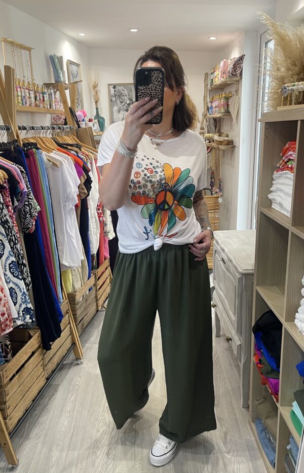 Pantalon Gio kaki – Image 2