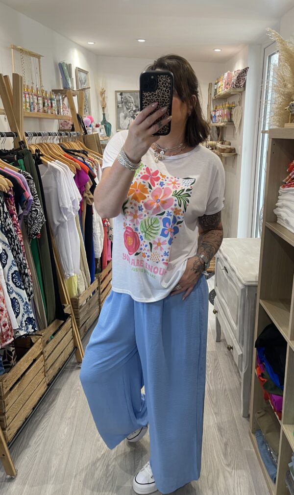 Pantalon Gio bleu ciel – Image 7