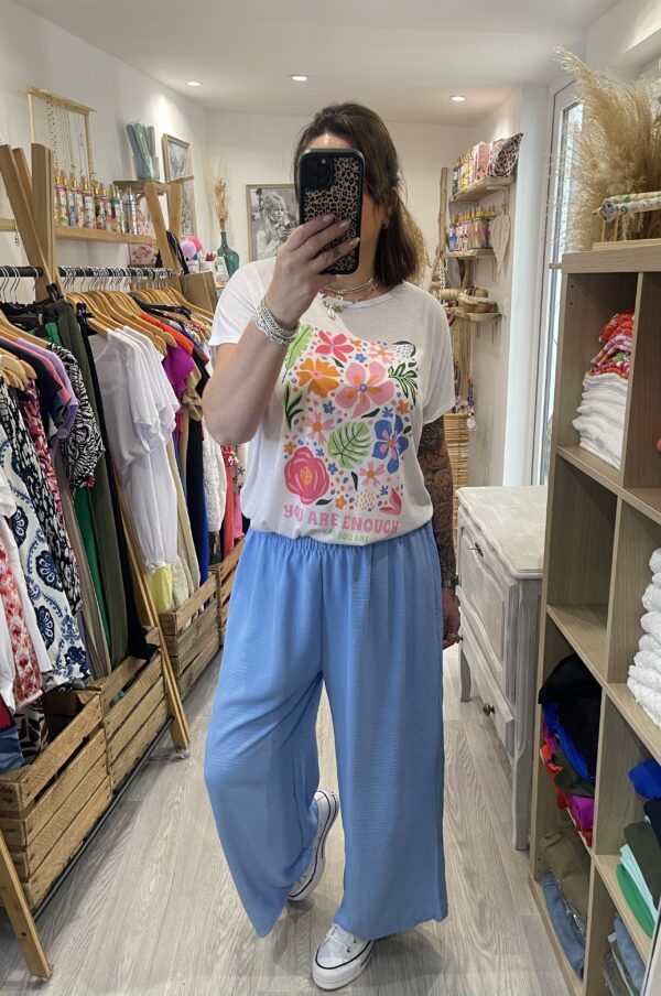 Pantalon Gio bleu ciel – Image 5