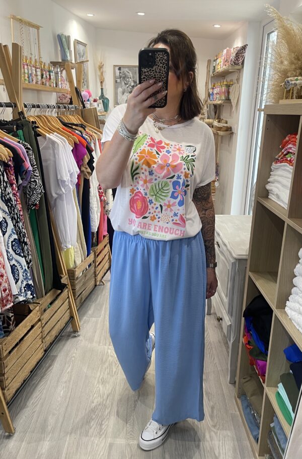 Pantalon Gio bleu ciel – Image 6