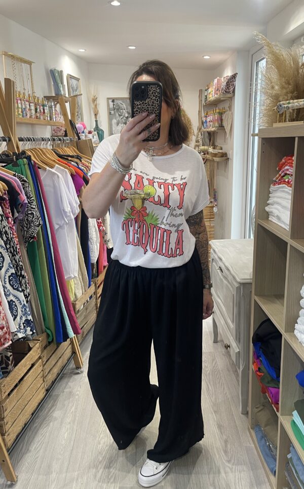 Pantalon Gio noir – Image 2
