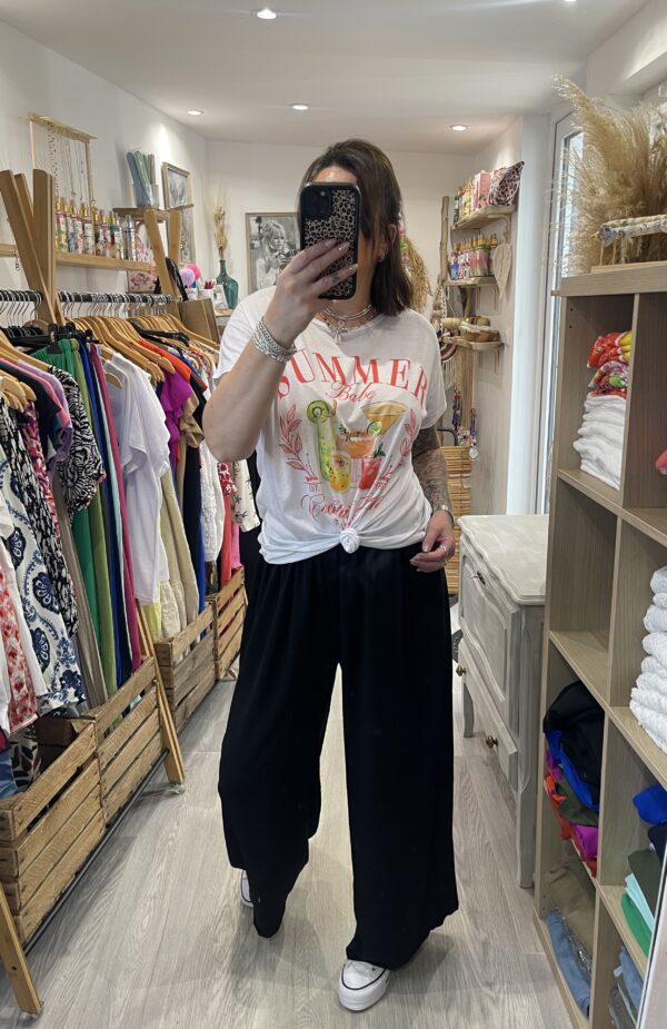 Pantalon Gio noir – Image 5
