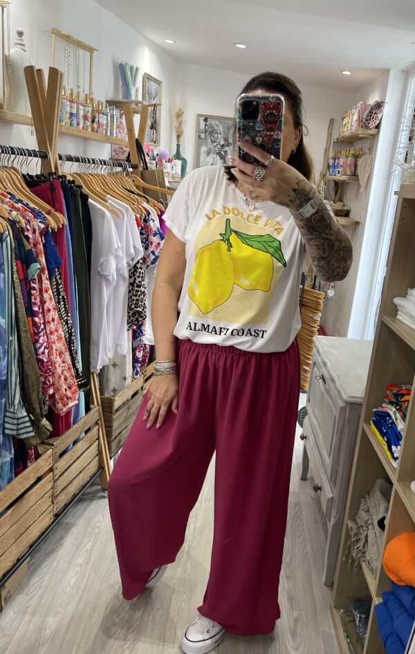 T-shirt citron – Image 4
