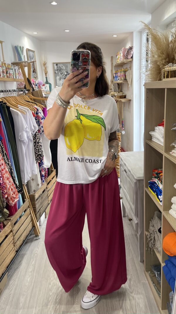 T-shirt citron – Image 2