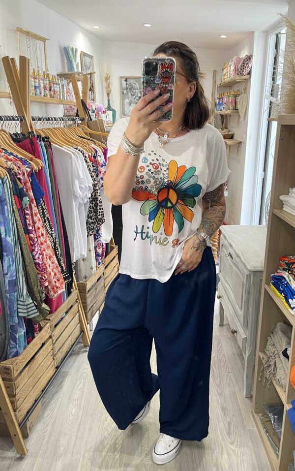 Pantalon Gio bleu marine – Image 4