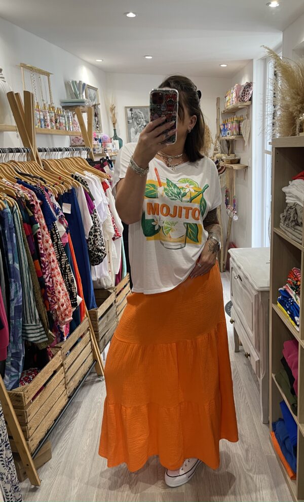 Jupe luna orange – Image 5