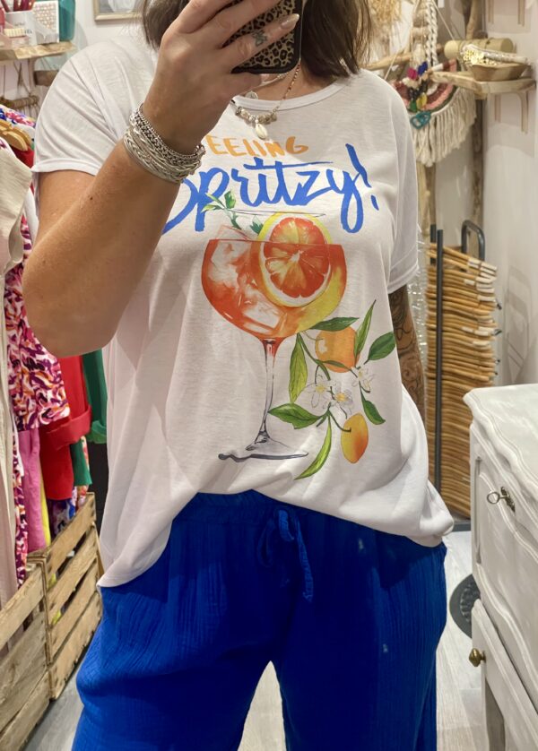 T-shirt spritz
