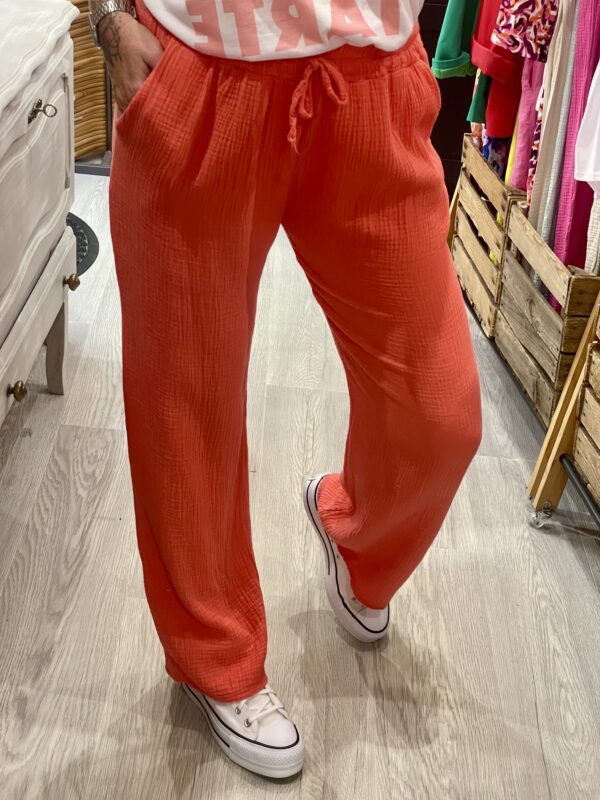 Pantalon Andrew corail – Image 3
