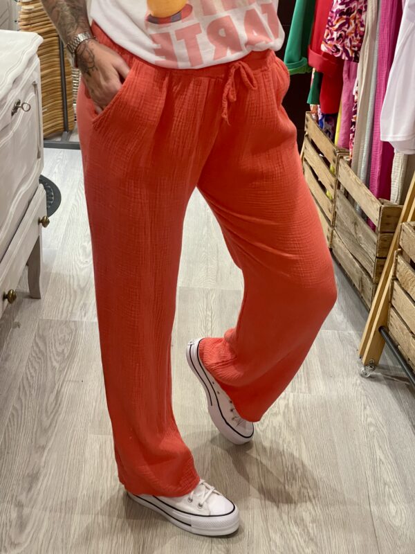 Pantalon Andrew corail – Image 4