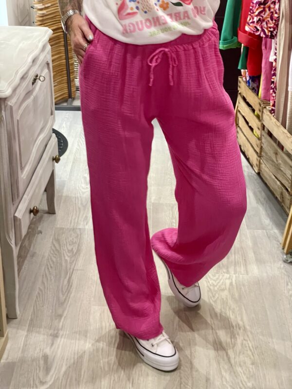 Pantalon Andrew fuchsia – Image 3