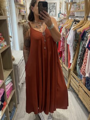 Robe Camille terracotta