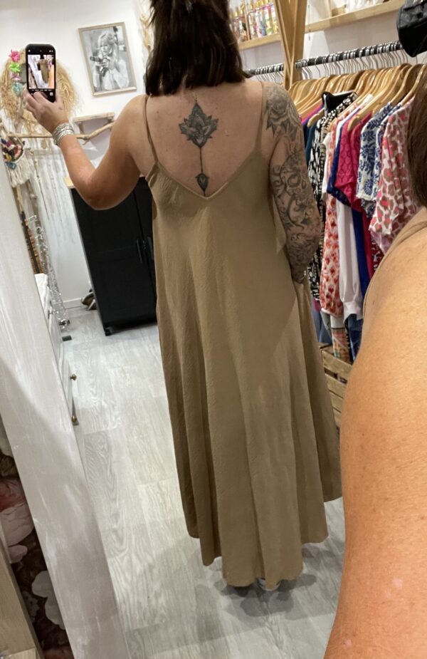 Robe Camille camel – Image 4
