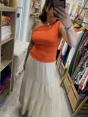 Top Clarisse orange