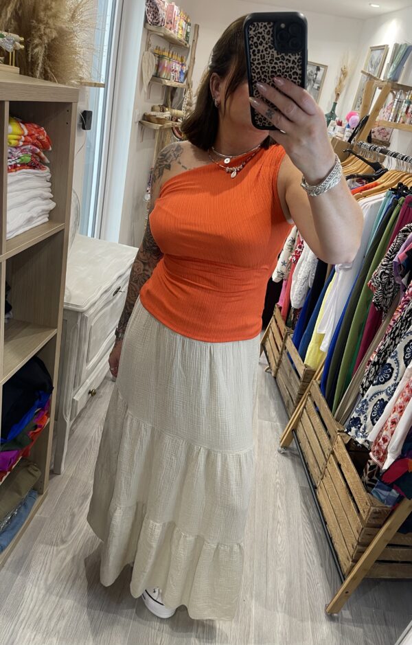 Top Clarisse orange