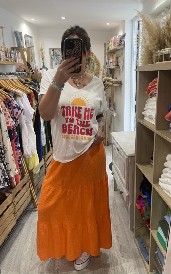Jupe luna orange – Image 7