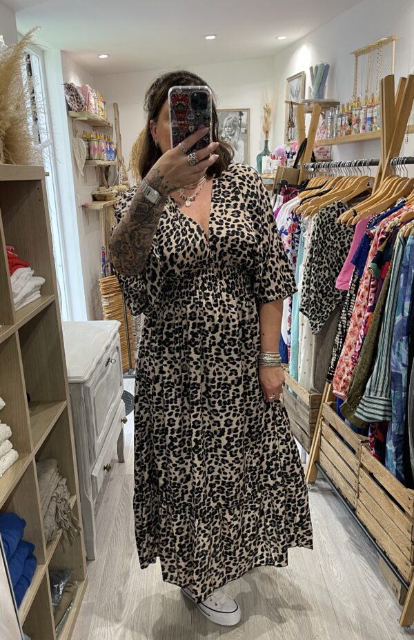 Robe Céleste beige – Image 7