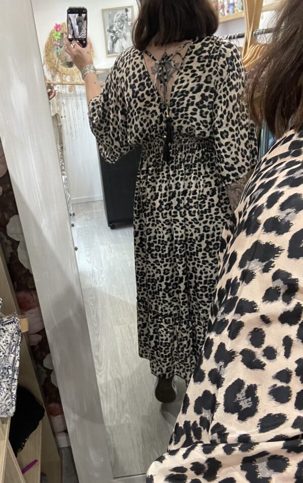 Robe Céleste beige – Image 6