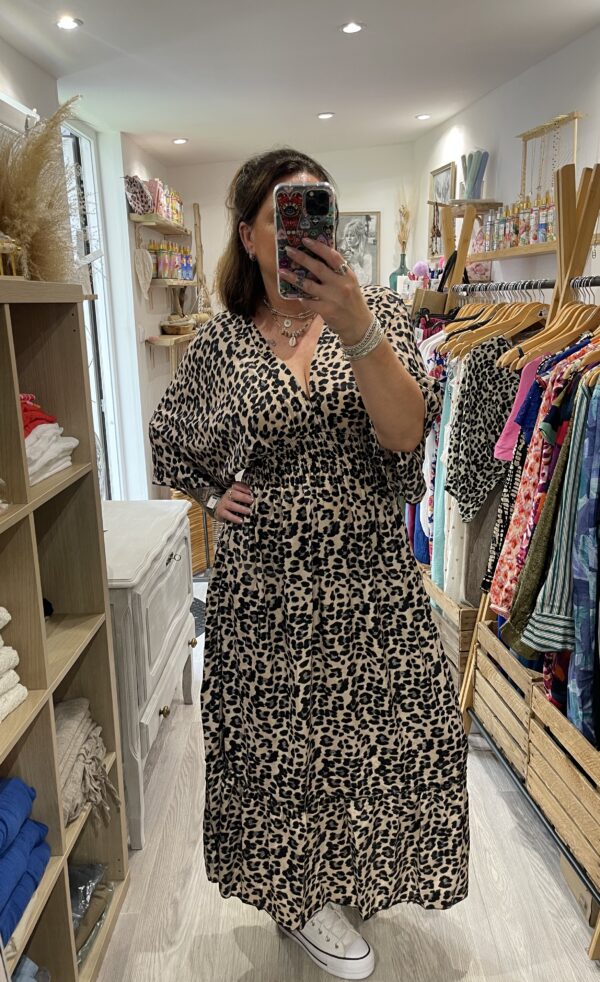 Robe Céleste beige – Image 2