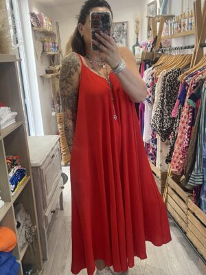Robe Camille rouge