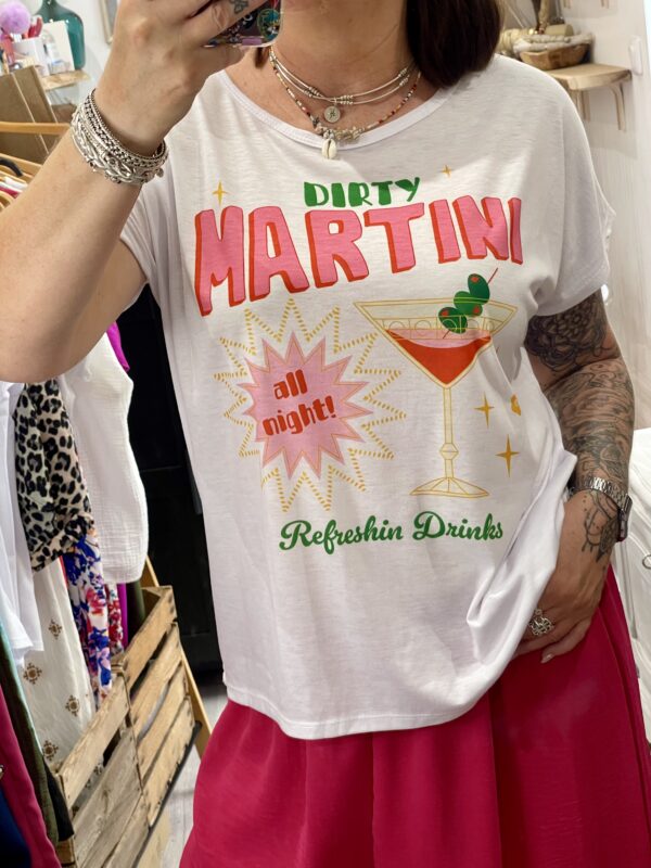 T-shirt martini
