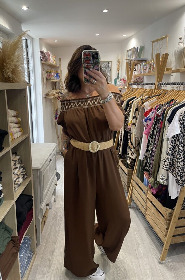 Combinaison Laurie choco