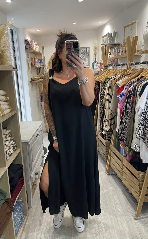 Robe Lysia noire – Image 2