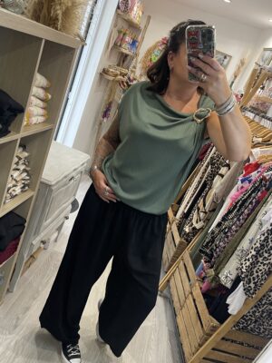 Blouse Carla kaki