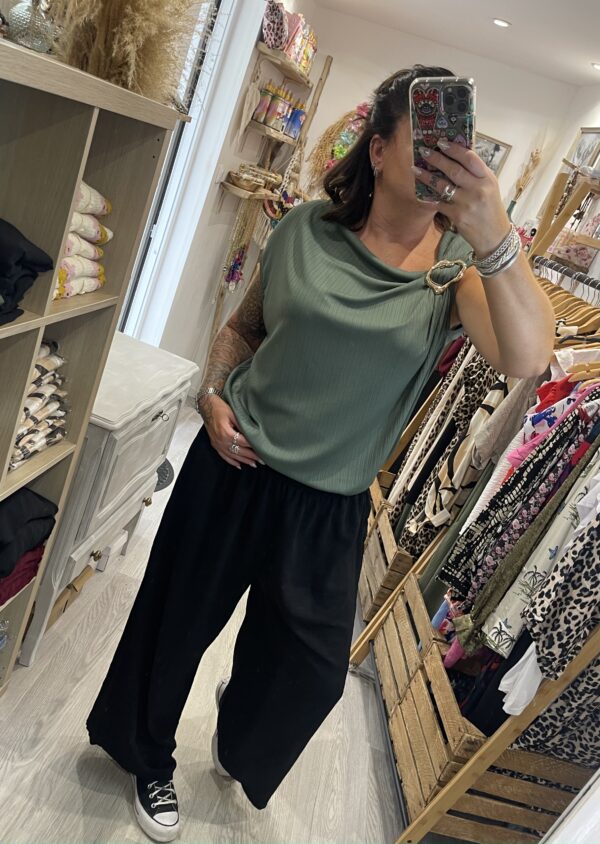 Blouse Carla kaki