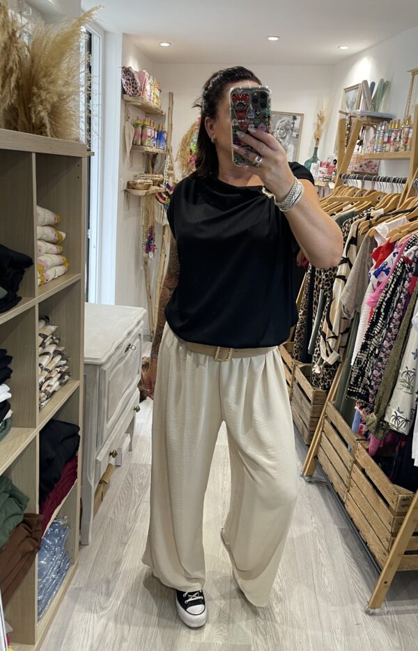 Blouse Carla noire – Image 3