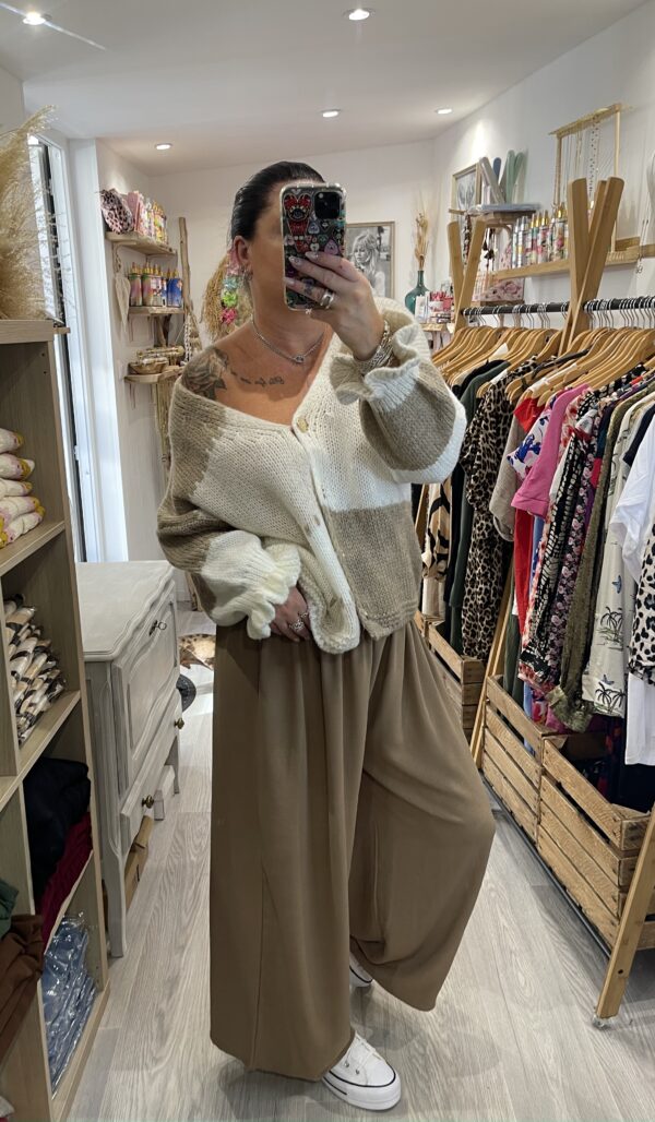 Pantalon Gio caramel – Image 3