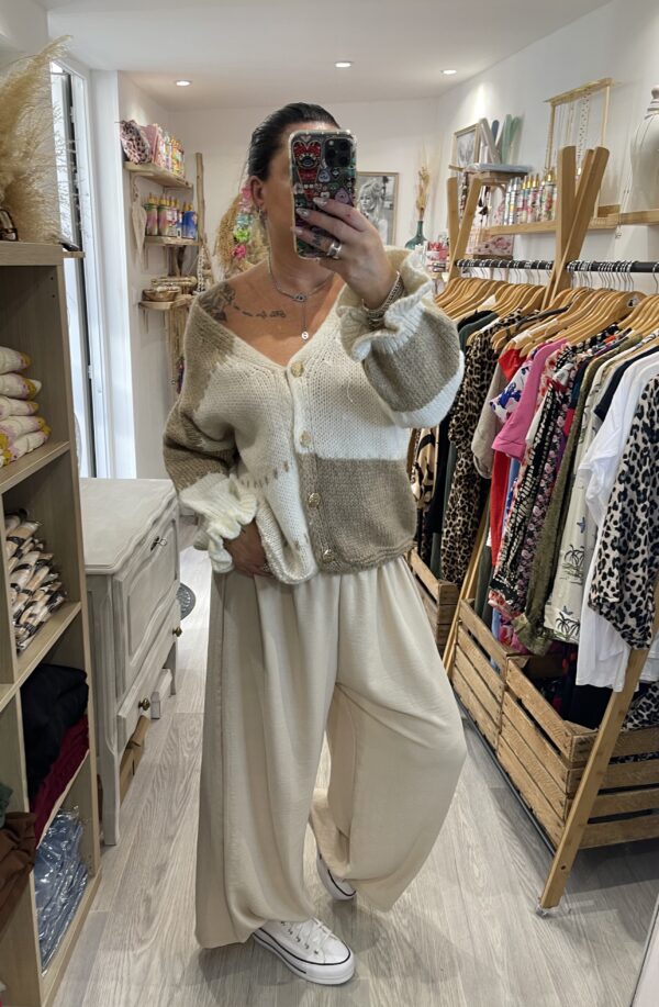 Pantalon Gio beige – Image 2