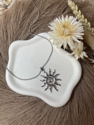 Collier Yara argenté