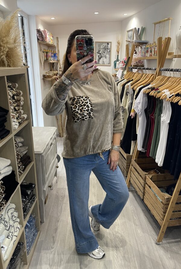 Sweat Gaby taupe – Image 4