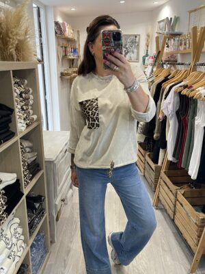 Sweat Gaby beige