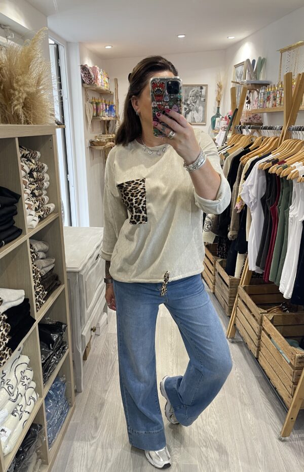 Sweat Gaby beige