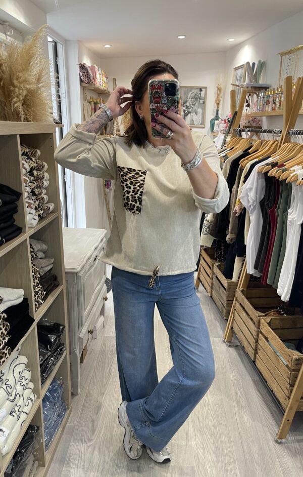 Sweat Gaby beige – Image 4