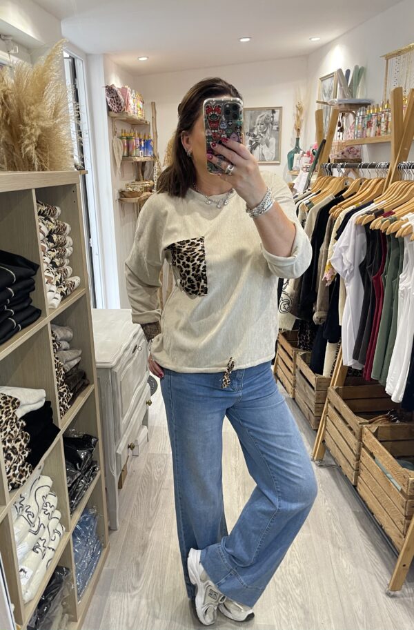 Sweat Gaby beige – Image 2