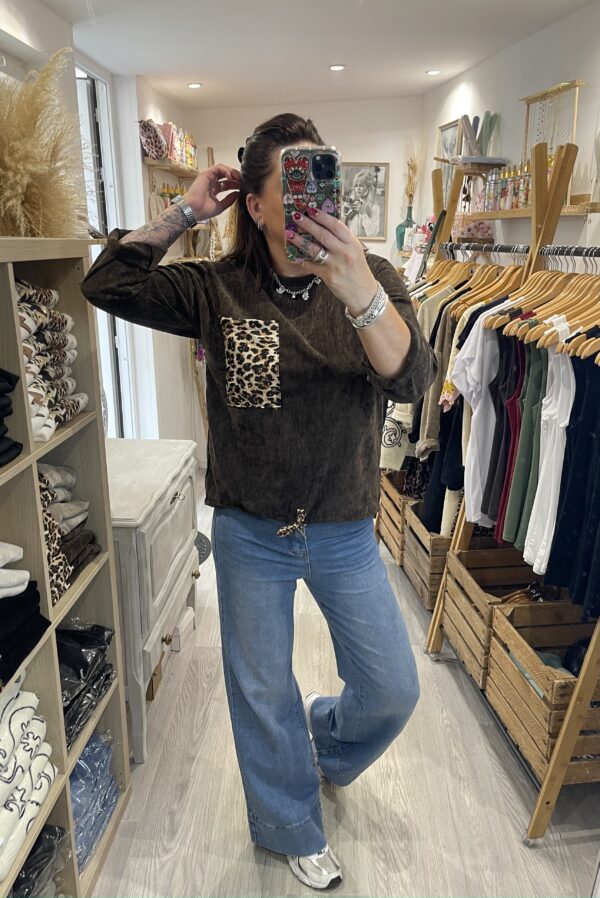 Sweat Gaby choco – Image 3