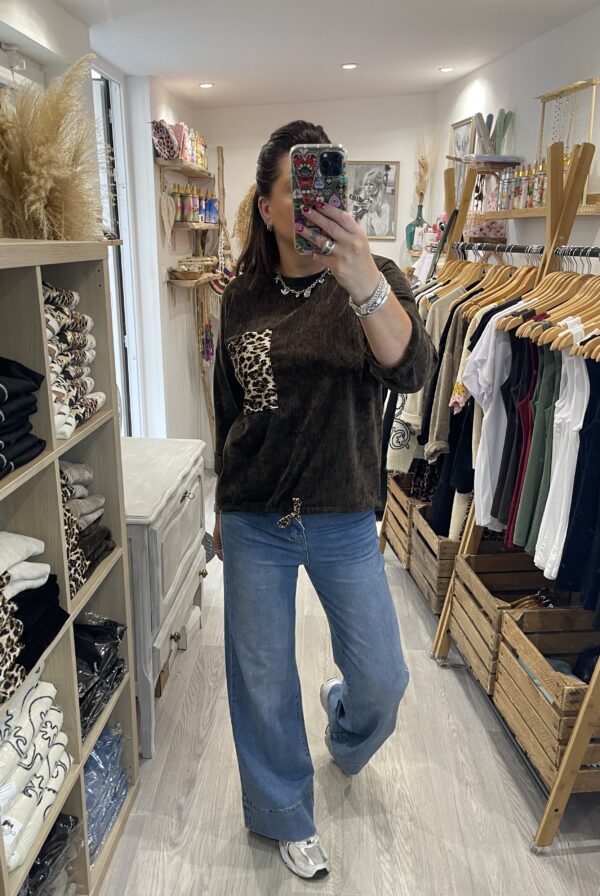 Sweat Gaby choco – Image 5