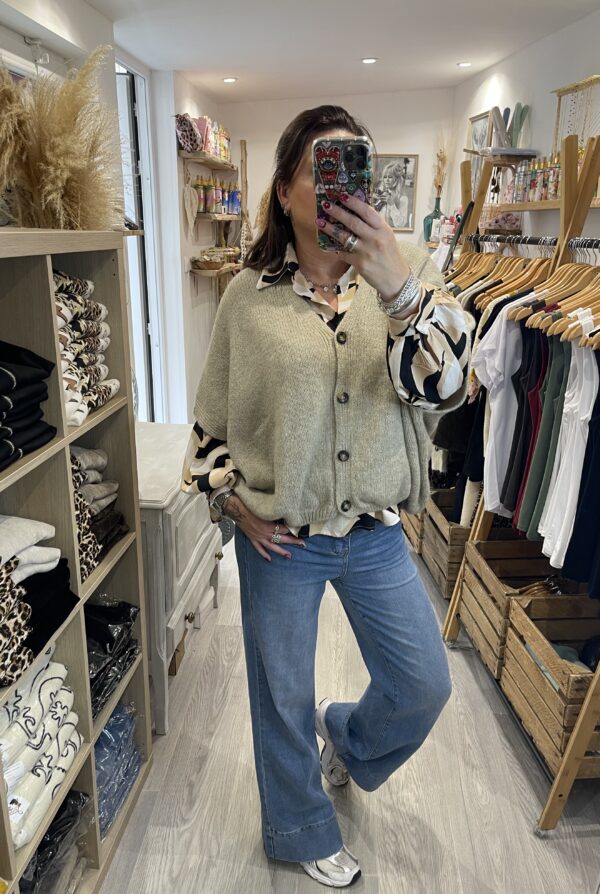 Gilet Marco beige – Image 7