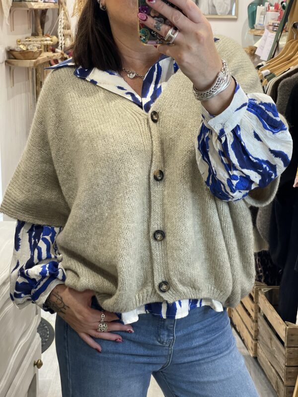 Gilet Marco beige – Image 6
