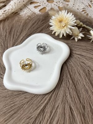 Bague sun en acier inoxydable