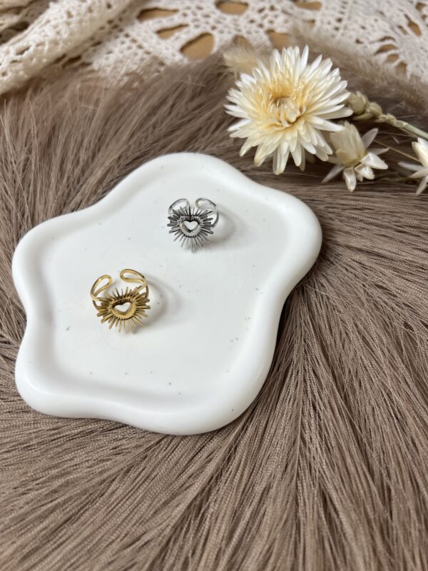Bague sun en acier inoxydable