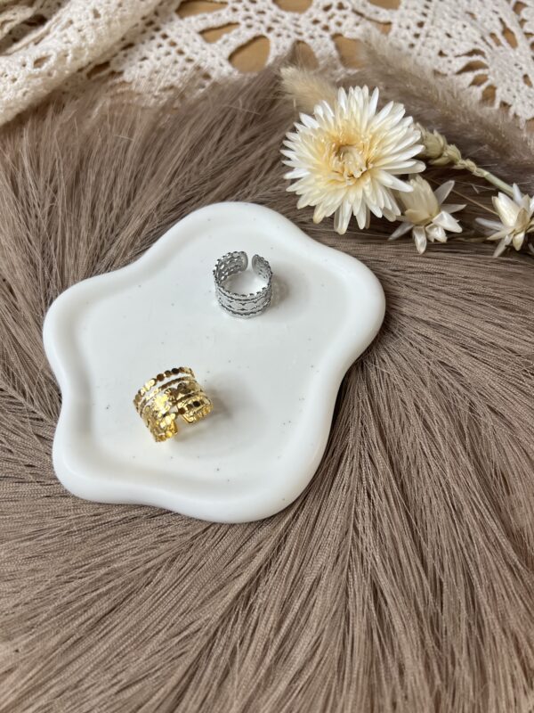 Bague Rania en acier inoxydable – Image 2