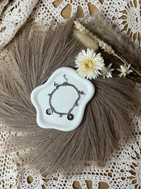 Bracelet Zélia argenté – Image 2